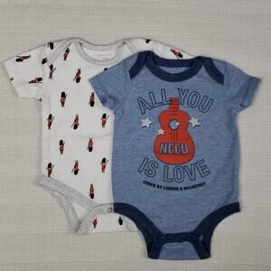 Across The Pond bodysuit‎ onsesie bundle 0-3M